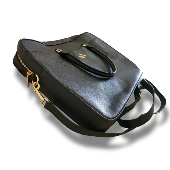 🌿COACH Leather Authentic Laptop Briefcase Bag - Absolutely Gorgeous!!! - Picture 8 of 17